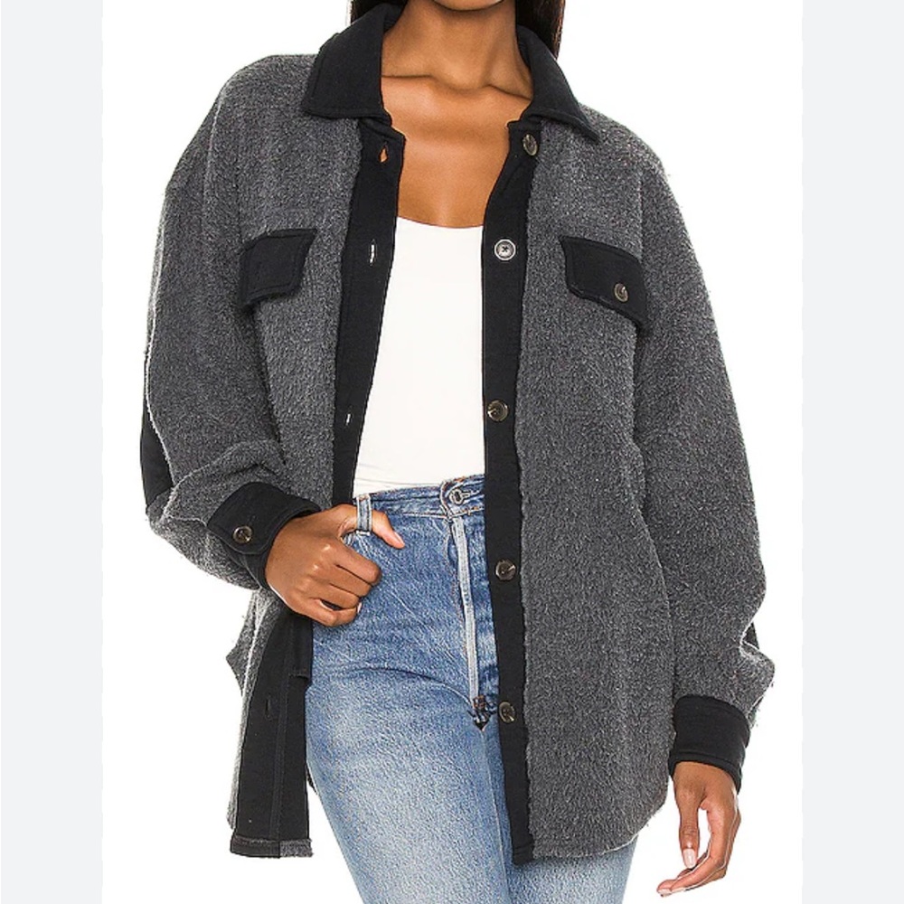 Ruby Oversized Shirt Jacket Free People